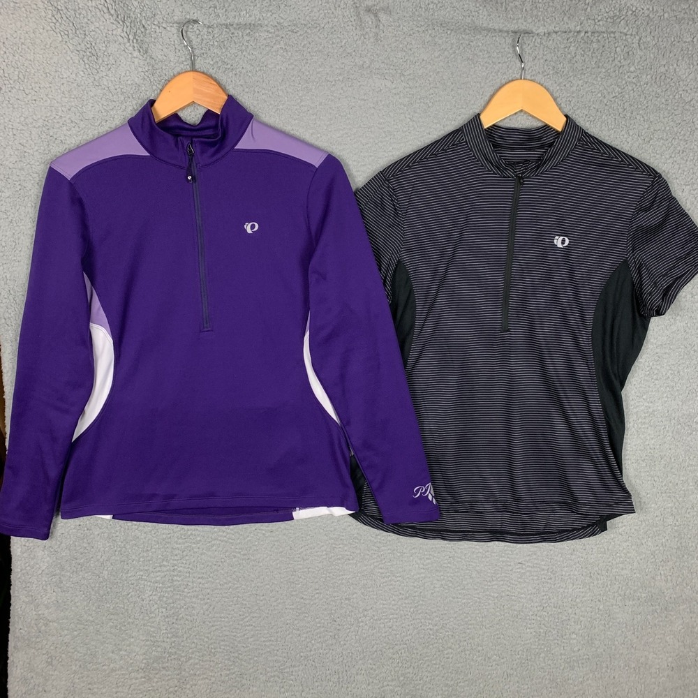 Pearl Izumi Superstar Ultrastar Cycling Jersey Womens XL Select 1/2 Zip Lot of 2